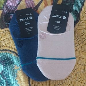 Stance Casual Socks Pink and Blue
